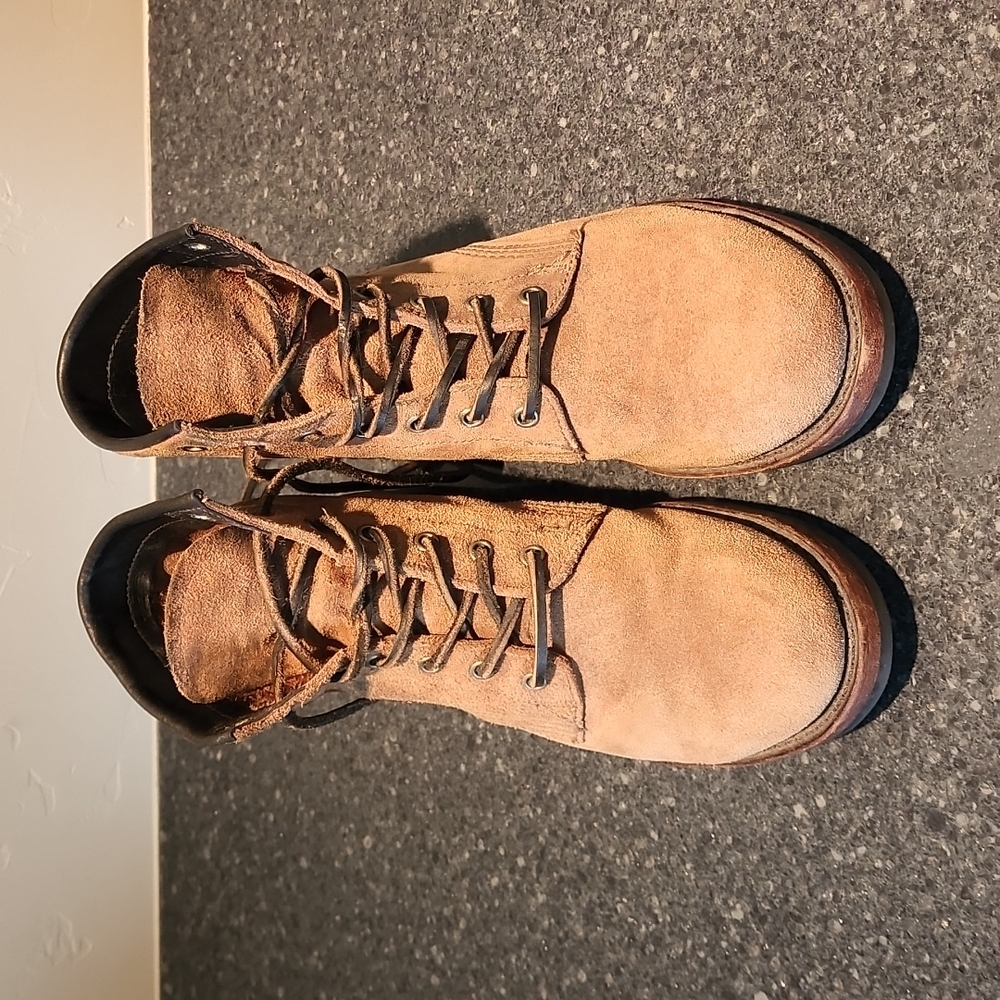 Frye suede boots